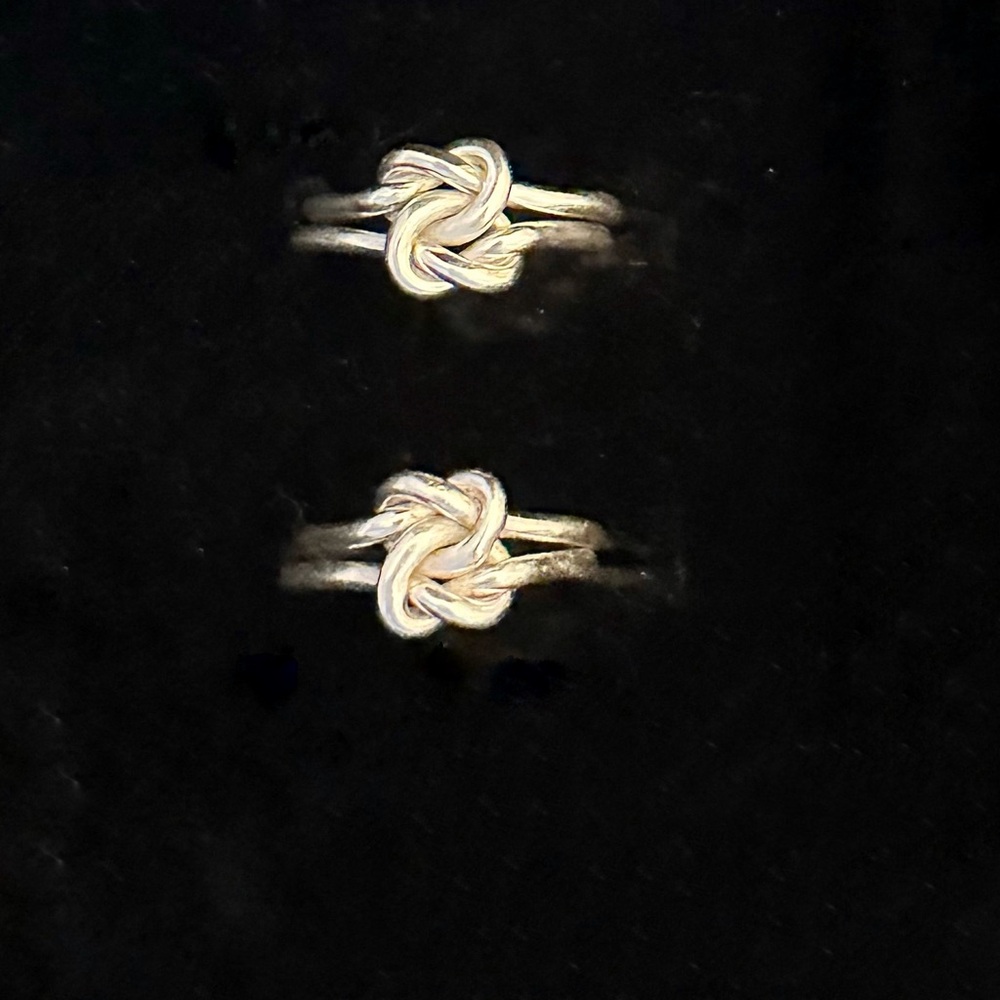 Mexican puzzle rings - two available. Size 7 and size 7.5